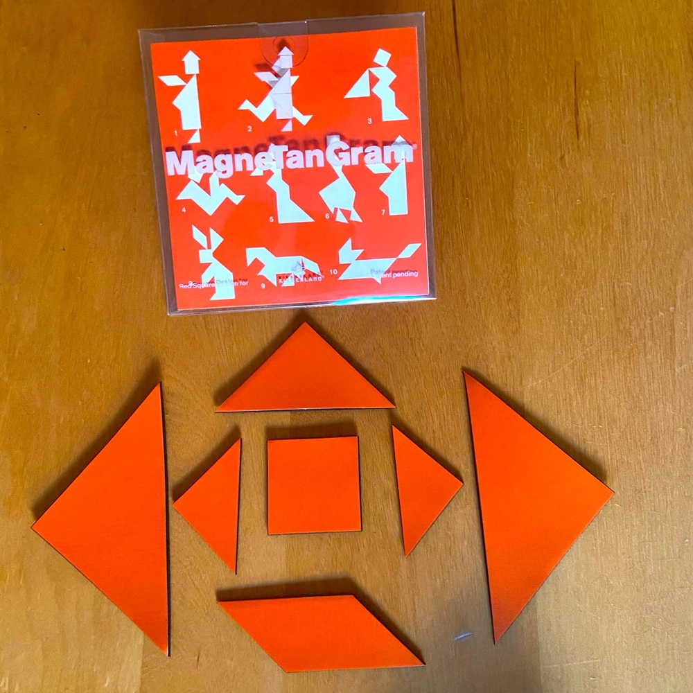 Tangram Puzzle Game Magnetic